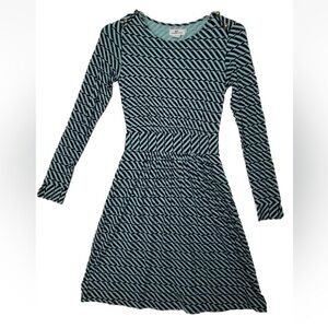 Vineyard Vines Swell Green Geometric Print Dress Womens Size‎ Small (571)